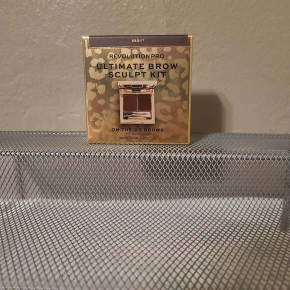 Revolution Pro Ultimate Brow Sculpt Kit shade Ebony NIB 2 x .04 oz/1.2 g - Picture 2 of 6